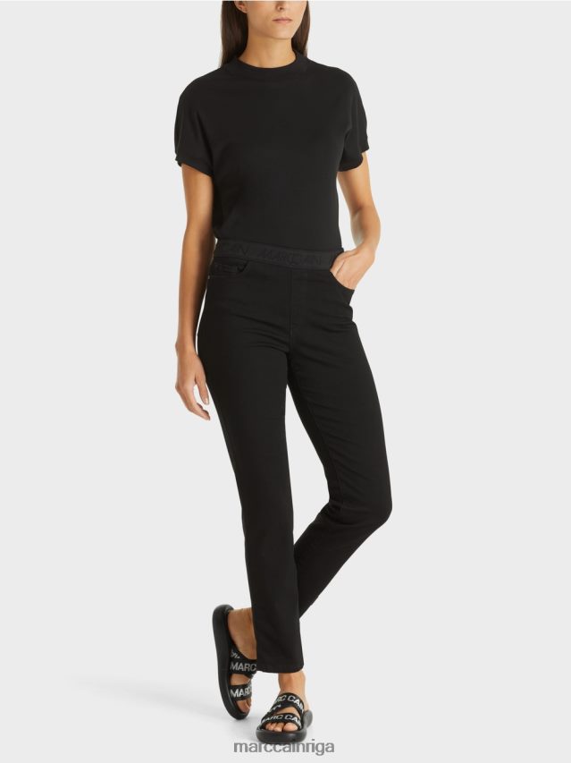 apģērbs melns VRBHXD816 Marc Cain siena \"rethink together\" džinsi