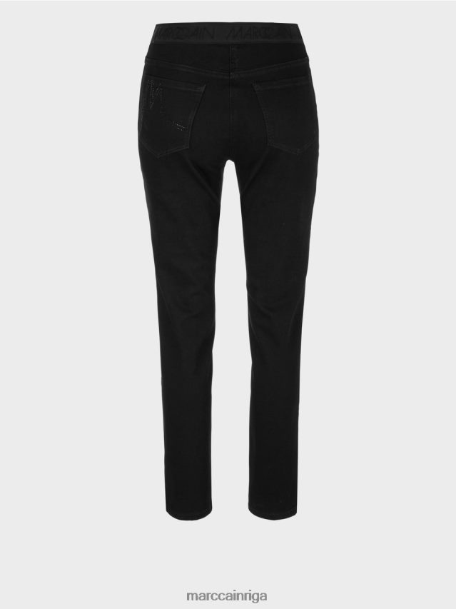 apģērbs melns VRBHXD816 Marc Cain siena \"rethink together\" džinsi