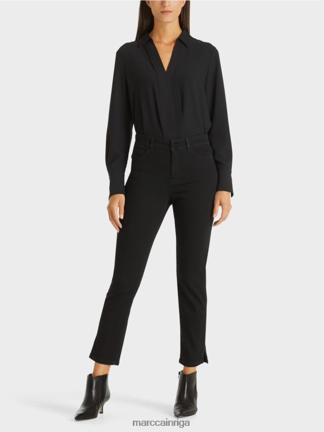 apģērbs melns VRBHXD819 Marc Cain silea "pārdomāt kopā" ​​džinsi
