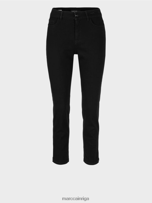 apģērbs melns VRBHXD819 Marc Cain silea \"pārdomāt kopā\" ​​džinsi