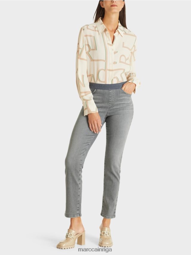 apģērbs pelēks VRBHXD822 Marc Cain siena \"rethink together\" džinsi