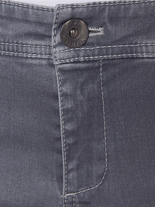 apģērbs pelēks VRBHXD833 Marc Cain pamata mazgāti džinsi