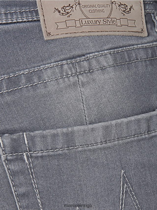 apģērbs pelēks VRBHXD833 Marc Cain pamata mazgāti džinsi