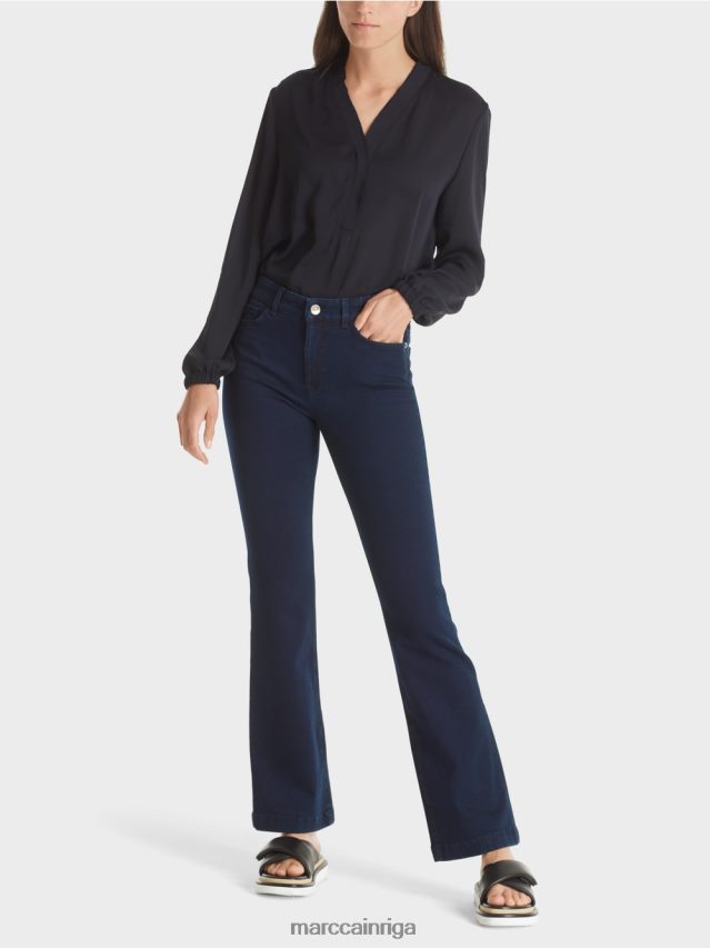 apģērbs pusnakts zils VRBHXD765 Marc Cain faro "rethink together" džinsi