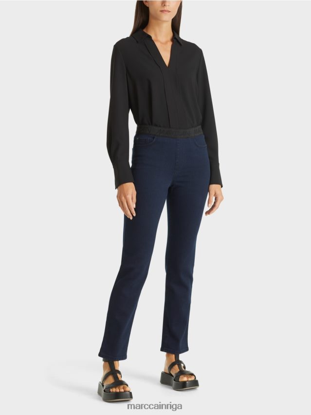 apģērbs pusnakts zils VRBHXD817 Marc Cain siena "rethink together" džinsi