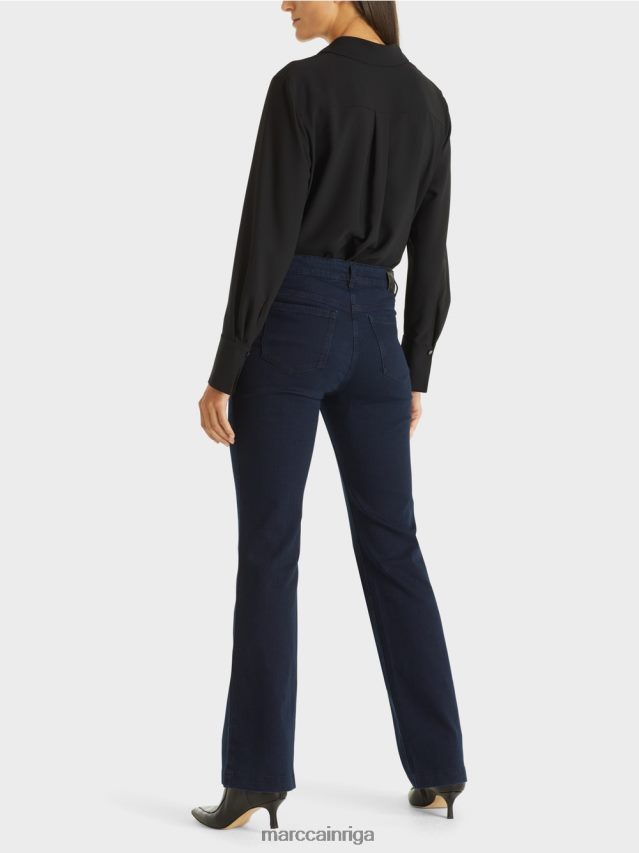 apģērbs pusnakts zils VRBHXD825 Marc Cain faro \"rethink together\" džinsi