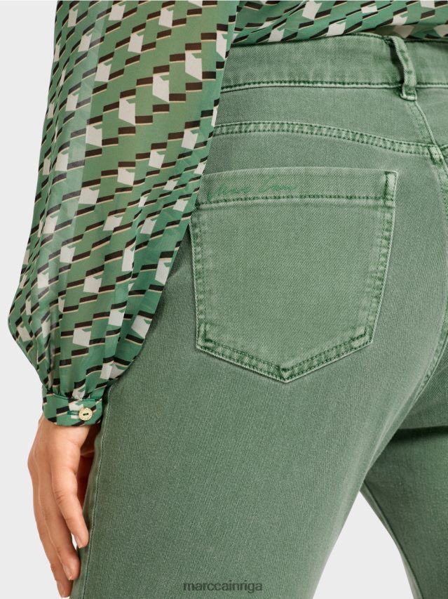 apģērbs sūnu zaļa VRBHXD829 Marc Cain krāsaini \"rethink together\" džinsi