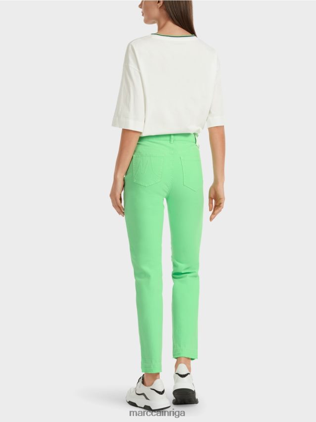 apģērbs spilgti šokējoši zaļš VRBHXD758 Marc Cain \"pārdomāt kopā\" ​​džinsi silea