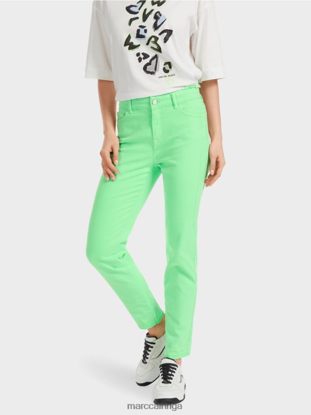 apģērbs spilgti šokējoši zaļš VRBHXD758 Marc Cain \"pārdomāt kopā\" ​​džinsi silea