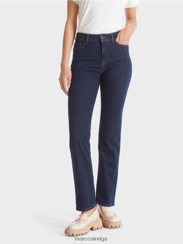 apģērbs vintage indigo VRBHXD767 Marc Cain fyli \"pārdomāt kopā\" ​​džinsi