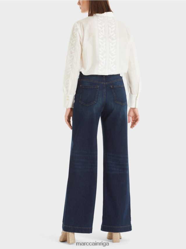 apģērbs vintage indigo VRBHXD784 Marc Cain warri \"rethink together\" džinsi