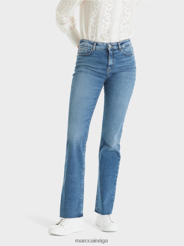 apģērbs vintage zils VRBHXD778 Marc Cain faro \"rethink together\" džinsi