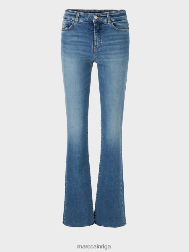 apģērbs vintage zils VRBHXD778 Marc Cain faro \"rethink together\" džinsi