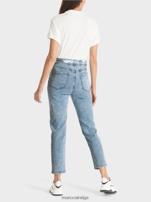 apģērbs vintage zils VRBHXD783 Marc Cain riad \"pārdomāt kopā\" ​​džinsi