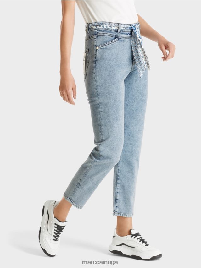 apģērbs vintage zils VRBHXD783 Marc Cain riad \"pārdomāt kopā\" ​​džinsi