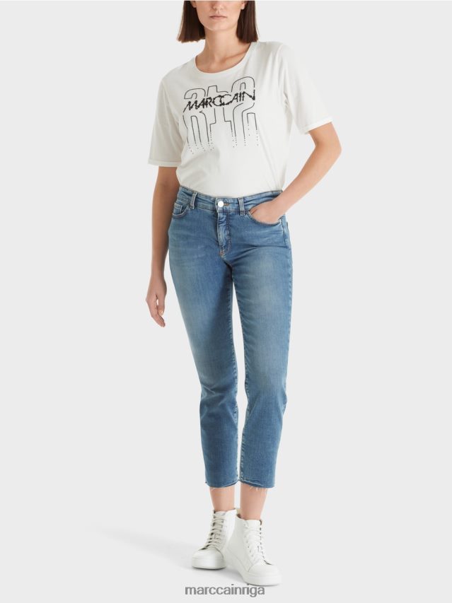 apģērbs vintage zils VRBHXD786 Marc Cain silea "pārdomāt kopā" ​​džinsi