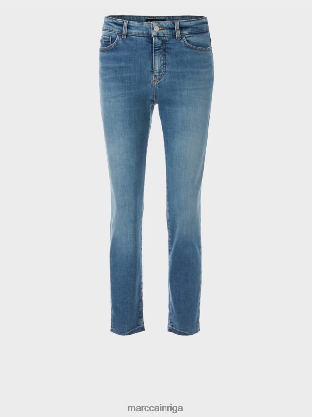 apģērbs vintage zils VRBHXD786 Marc Cain silea \"pārdomāt kopā\" ​​džinsi