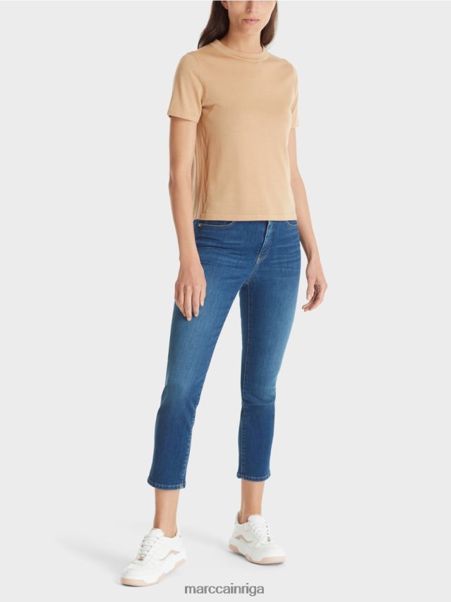 apģērbs zils džinss VRBHXD777 Marc Cain silea "pārdomāt kopā" ​​džinsi