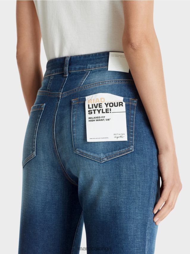 apģērbs zils džinss VRBHXD779 Marc Cain riad \"pārdomāt kopā\" ​​džinsi