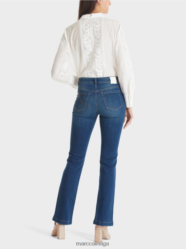 apģērbs zils džinss VRBHXD781 Marc Cain faro \"rethink together\" džinsi