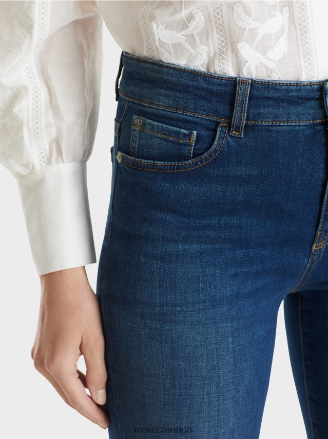 apģērbs zils džinss VRBHXD781 Marc Cain faro \"rethink together\" džinsi