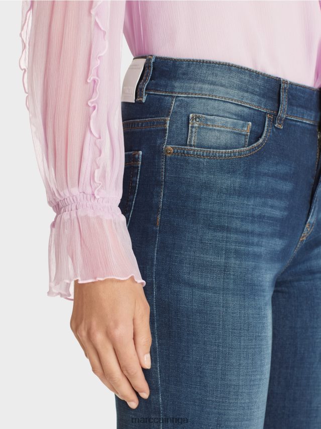 apģērbs zils džinss VRBHXD785 Marc Cain fyli \"pārdomāt kopā\" ​​džinsi