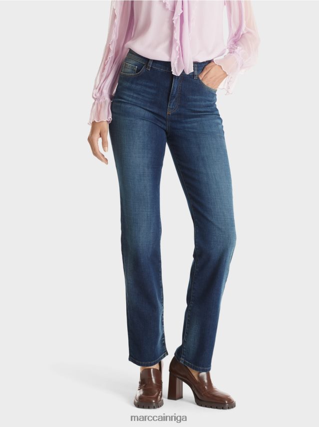 apģērbs zils džinss VRBHXD785 Marc Cain fyli \"pārdomāt kopā\" ​​džinsi