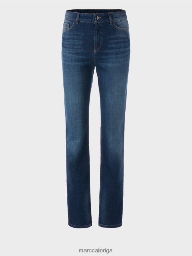 apģērbs zils džinss VRBHXD785 Marc Cain fyli \"pārdomāt kopā\" ​​džinsi