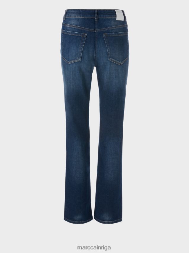 apģērbs zils džinss VRBHXD785 Marc Cain fyli \"pārdomāt kopā\" ​​džinsi