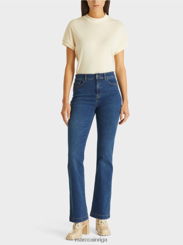 apģērbs zils džinss VRBHXD811 Marc Cain faro "rethink together" džinsi