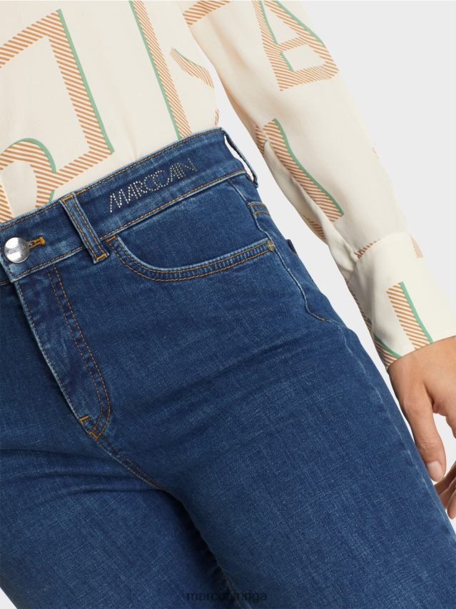 apģērbs zils džinss VRBHXD814 Marc Cain silea \"pārdomāt kopā\" ​​džinsi