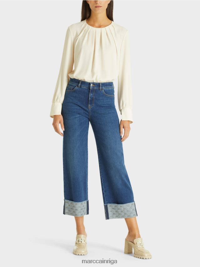 apģērbs zils džinss VRBHXD820 Marc Cain fes "rethink together" džinsi