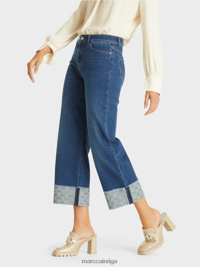 apģērbs zils džinss VRBHXD820 Marc Cain fes \"rethink together\" džinsi