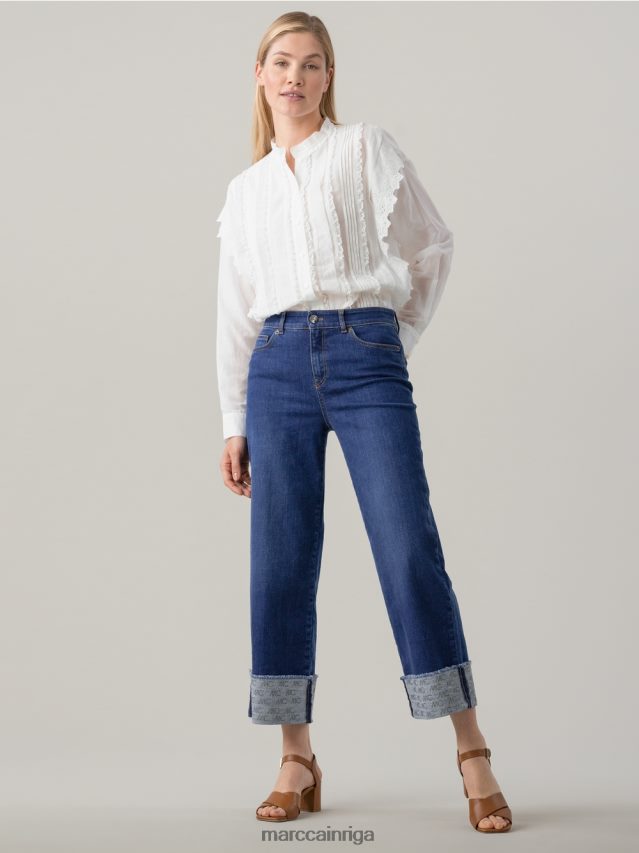 apģērbs zils džinss VRBHXD820 Marc Cain fes \"rethink together\" džinsi