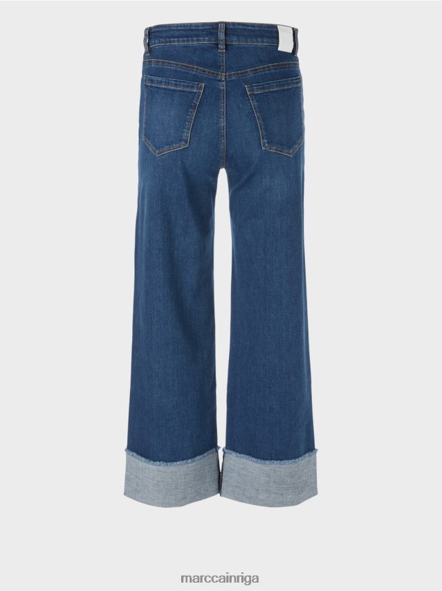 apģērbs zils džinss VRBHXD826 Marc Cain \"pārdomāt kopā\" ​​džinsi fes