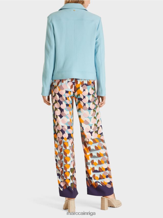 apģērbs atmosfēras zils VRBHXD443 Marc Cain īsa jaka džinsa stilā