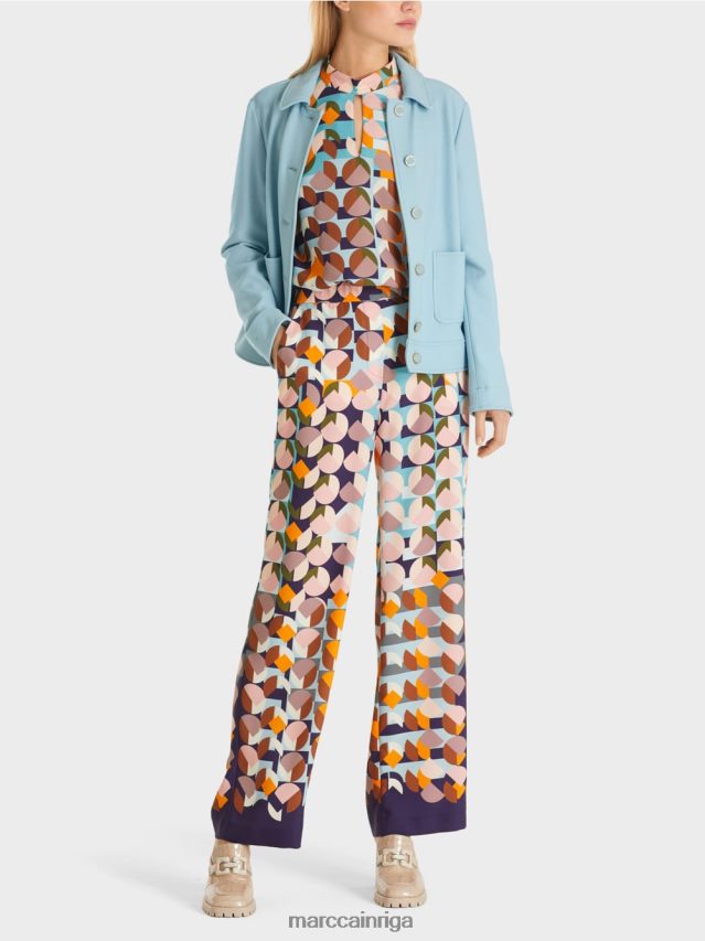 apģērbs atmosfēras zils VRBHXD443 Marc Cain īsa jaka džinsa stilā