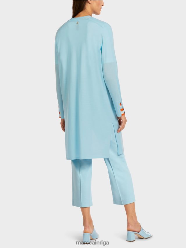 apģērbs atmosfēras zils VRBHXD445 Marc Cain atvērta jaka