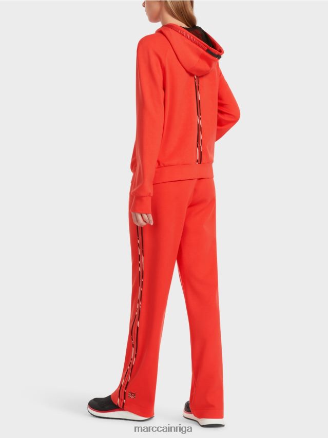 apģērbs campari VRBHXD318 Marc Cain jaka ar kapuci ar rāvējslēdzēju