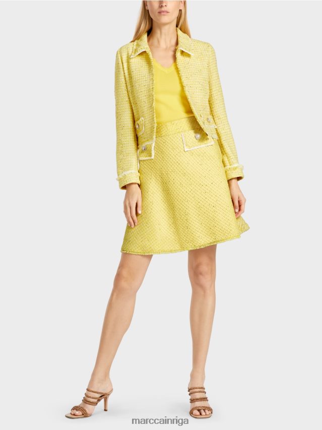 apģērbs citronzaļš VRBHXD375 Marc Cain īsa žakete