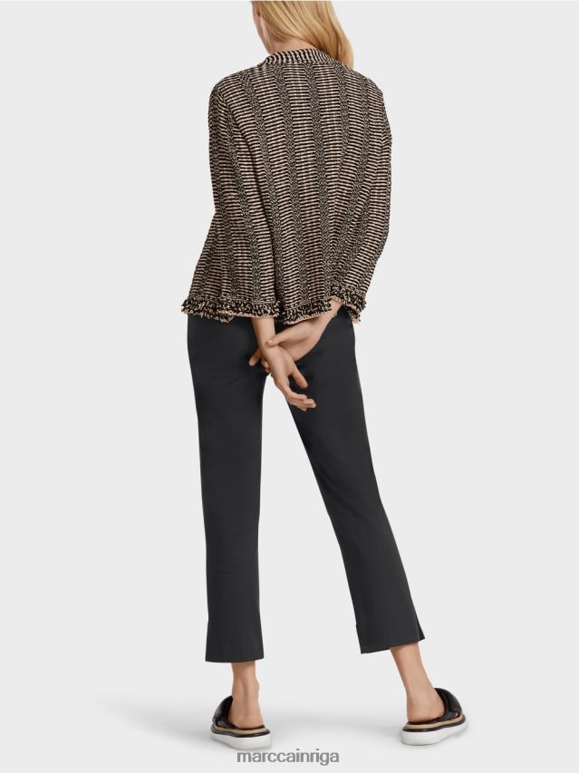 apģērbs dziļas smiltis VRBHXD380 Marc Cain \"pārdomāt kopā\" ​​jaka