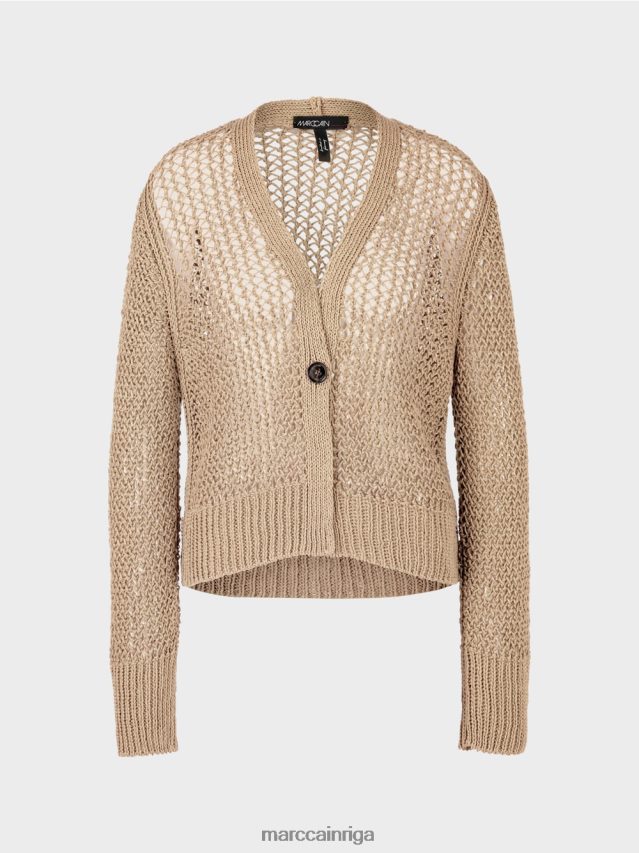 apģērbs dziļas smiltis VRBHXD384 Marc Cain \"pārdomāt kopā\" ​​jaka