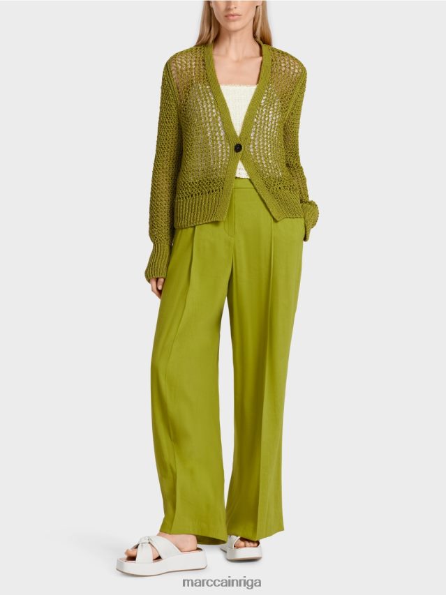 apģērbs dziļi olīvzaļa VRBHXD378 Marc Cain "pārdomāt kopā" ​​jaka