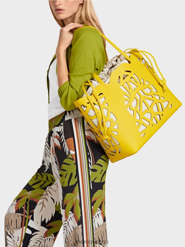 apģērbs dziļi olīvzaļa VRBHXD383 Marc Cain lina jaka ar stāvapkakli