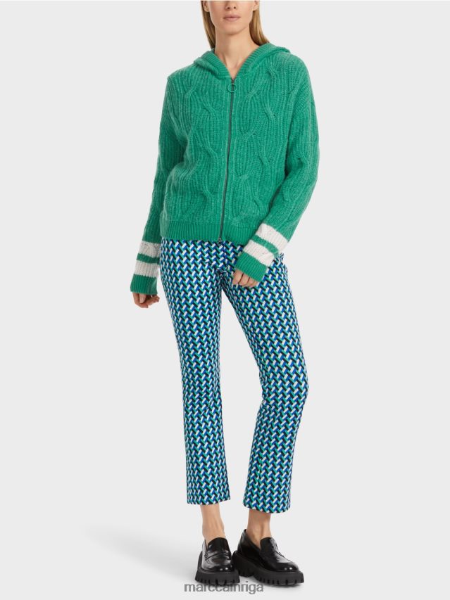 apģērbs emalja VRBHXD306 Marc Cain jaka "adīts Vācijā"