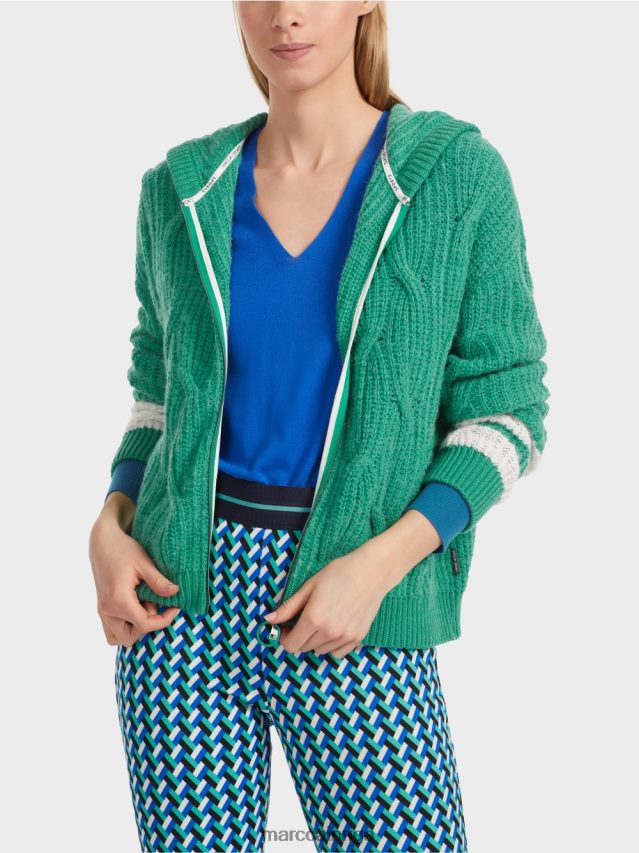 apģērbs emalja VRBHXD306 Marc Cain jaka \"adīts Vācijā\"