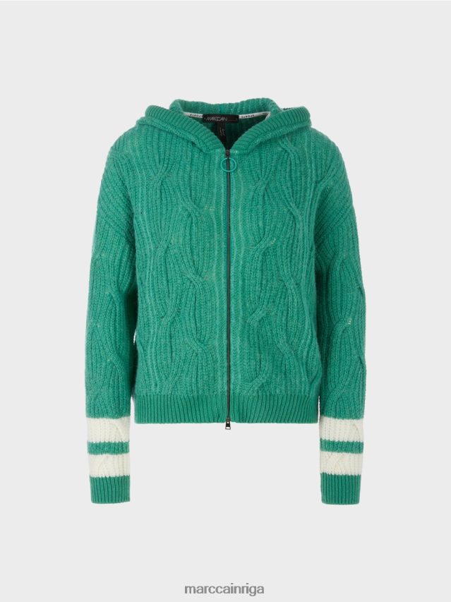 apģērbs emalja VRBHXD306 Marc Cain jaka \"adīts Vācijā\"