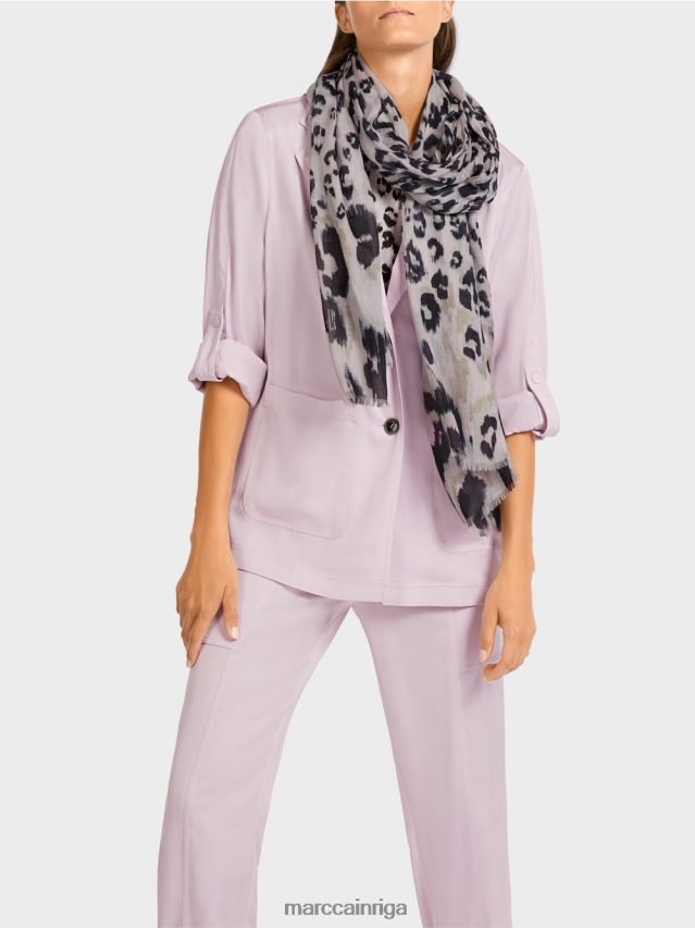 apģērbs gaiša lavanda VRBHXD390 Marc Cain žakete ar atlocītām piedurknēm