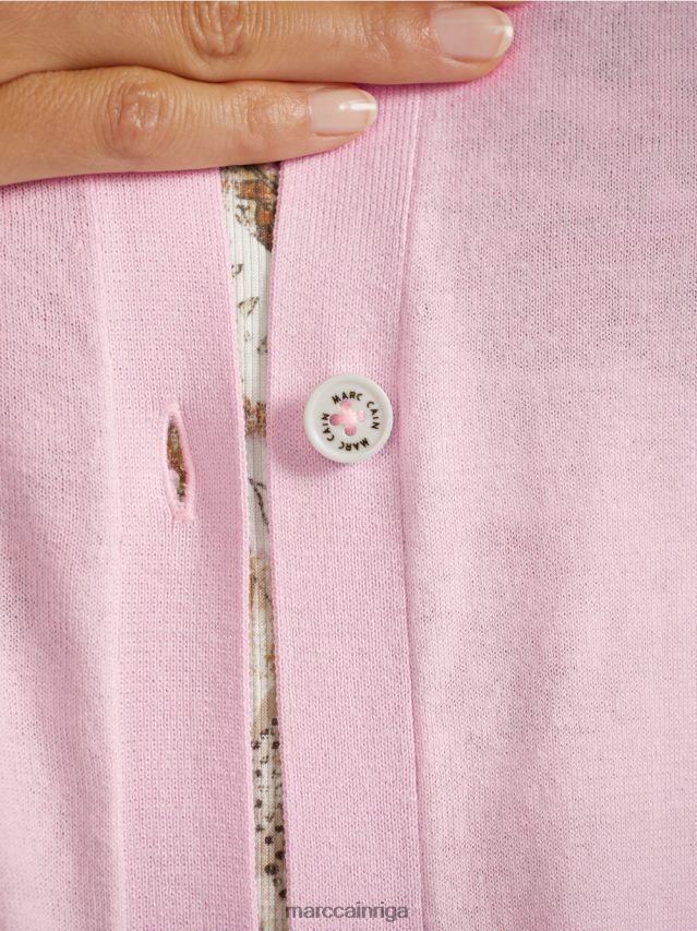 apģērbs gaiša lavanda VRBHXD391 Marc Cain jaka ar kapuci