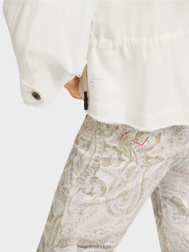 apģērbs gandrīz balts VRBHXD392 Marc Cain lielizmēra jaka